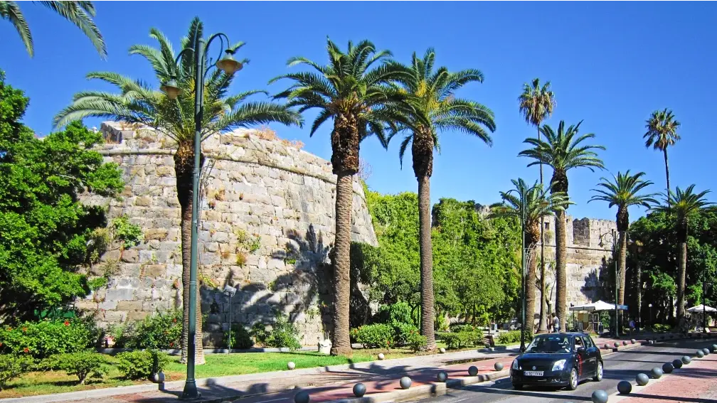 Zamek Neratzia w Kos - twierdza Joannitów z XV wieku