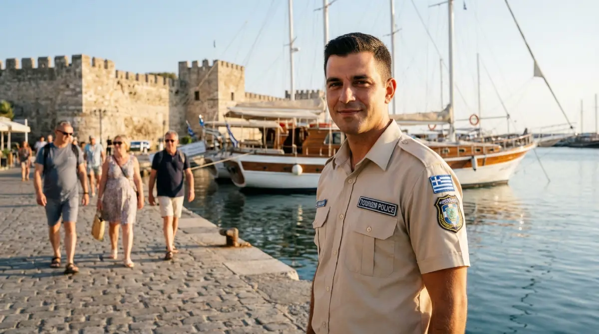 Policja Turystyczna na Kos - zdjęcie poglądowe